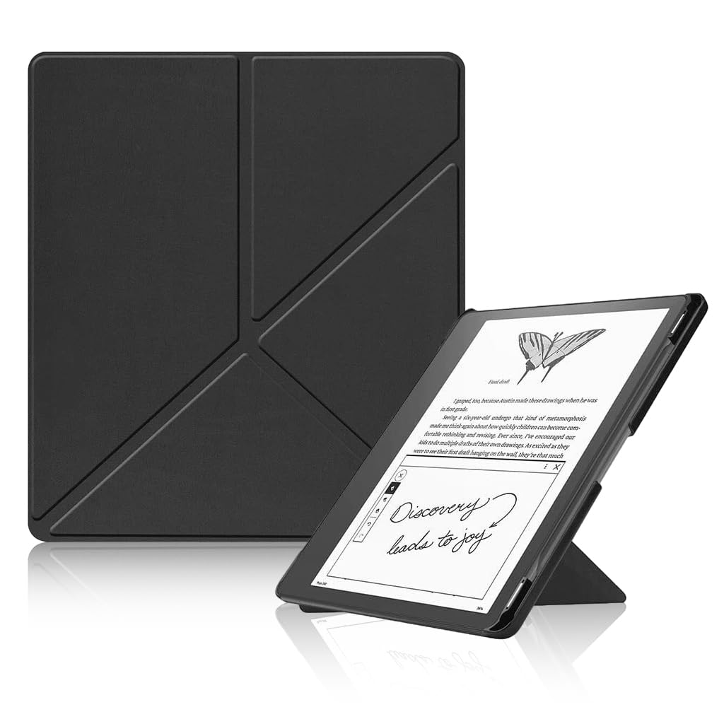 ZORBES® Case Cover for Kindle Scribe 10.2'' PU Leather Cover Fashion 2 in 1 Sleek Protective Cover Stand for Kindle Kindle Scribe 2022 Released ZORBES® Case Cover for Kindle Scribe 10.2'' PU Leather Cover Fashion 2 in 1 Sleek Protective Cover Stand for Kindle Kindle Scribe 2022 Released